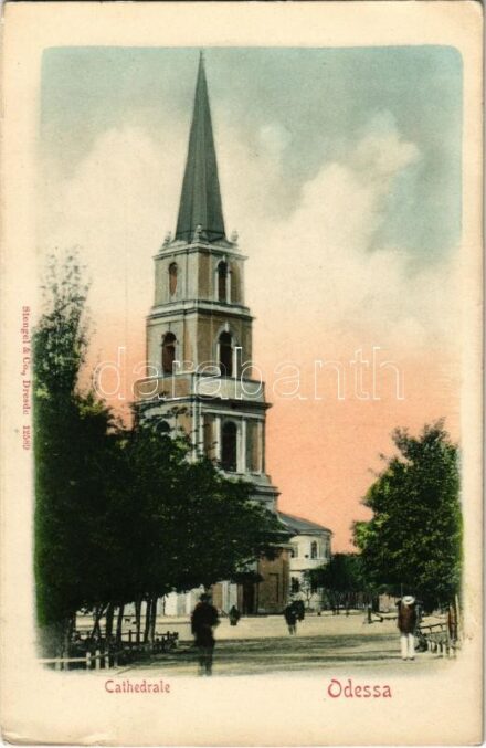 Odessa, Odesa; Cathedrale / church (tiny tear)