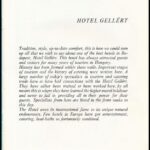 cca 1973 Hotel Gellért Budapest Magazine. Bp., Kossuth-ny. Angol nyelvű, képes, idegenforgalmi prospektus. - Image 2