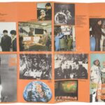 1980 Az első szovjet-magyar űrrepülés, kihajtható színes ismertető kiadvány, plakát méretűre kihajtható: 47x67 cm