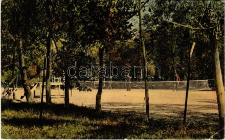 1913 Tivat, Teodo; tennis court, tennis players (EB)