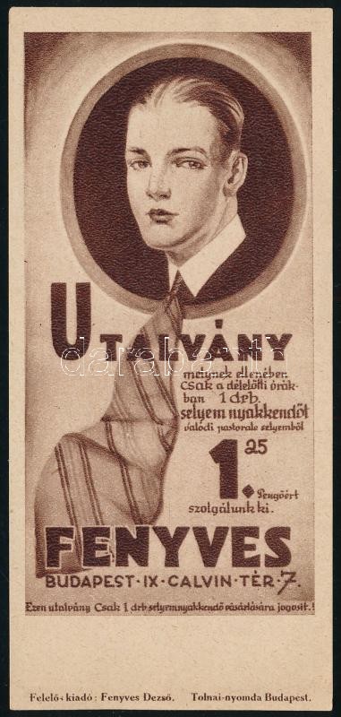 Fenyves utalvány számolócédula
