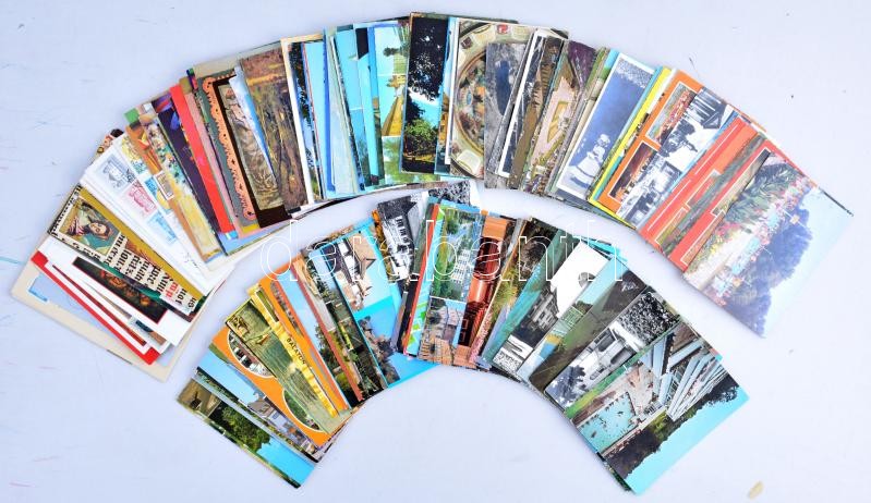 Kb. 200 db MODERN magyar város képeslap / Cca. 200 modern Hungarian town-view postcards