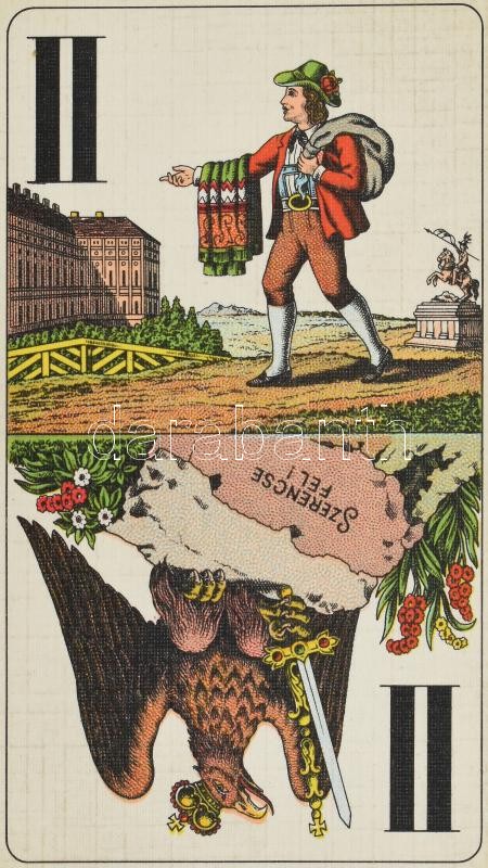 Játékkártyagyár és Nyomda tarokk kártya, 21 lap - Image 2