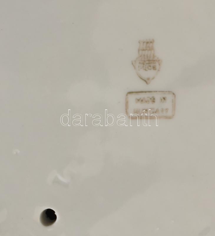 Zsolnay porcelán kacsapár, kézzel festett, jelzett, hibátlan, m: 17 cm Sinkó István terv. - Image 3