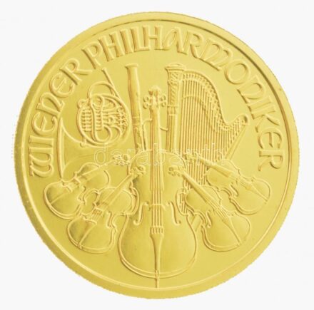 Ausztria 2002. 10E Au 'Bécsi Filharmonikusok' kapszulában (3,13g/0.999) T:1 Austria 2002. 10 Euro Au 'Viennese Philharmonic' in capsule (3,13g/0.999) C:UNC