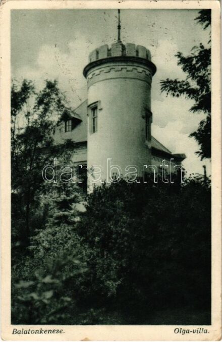 1937 Balatonkenese, Olga villa (EK)