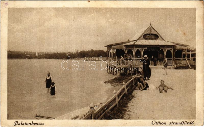 Balatonkenese, Otthon strandfürdő, fürdőzők (EK)