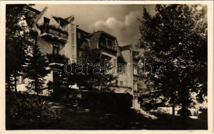 Budapest II. Hűvösvölgy, Holtzspach üdülő (Dr. Lehotay). Vadorzó utca 7.