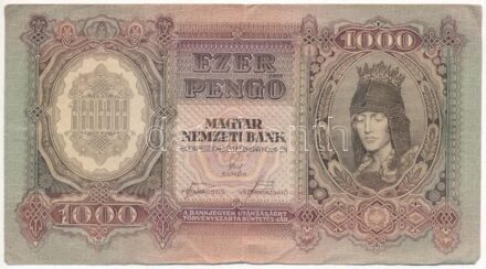 1943. 1000P 'F 043 066806' T:III Adamo P21