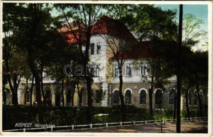 1934 Budapest XIX. Kispest, Városháza