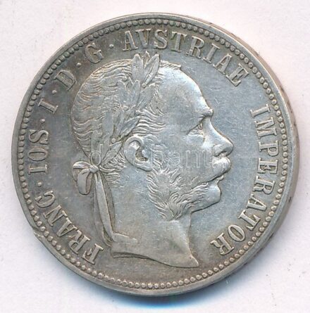 Ausztria 1890. 1Fl Ag 'Ferenc József' T:2 patina Austria 1890. 1 Florin Ag 'Franz Joseph' C:XF patina Krause KM#2222