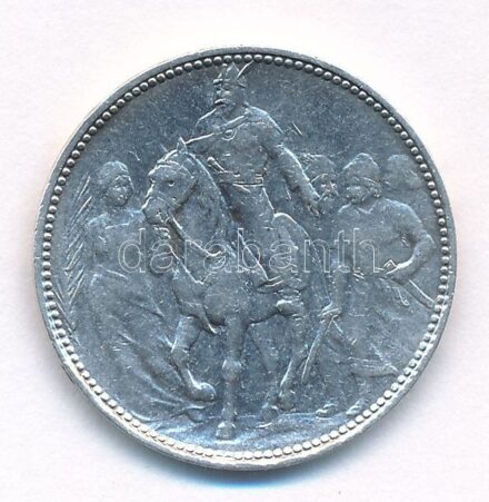 1896KB 1K Ag 'Millenium' T:2,2- patina, kis ph Adamo K5.2