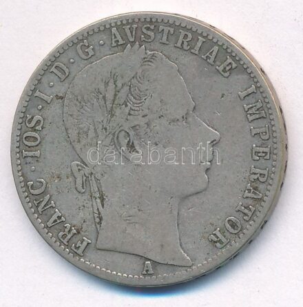 Ausztria 1861A 1Fl Ag 'Ferenc József' T:2-,3 Austria 1861A 1 Florin Ag 'Franz Joseph' C:VF,F Krause KM#2219
