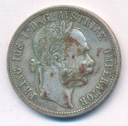 Ausztria 1892. 1Fl Ag 'Ferenc József' T:2,2- patina Austria 1892. 1 Florin Ag 'Franz Joseph' C:XF,VF Krause KM#2222