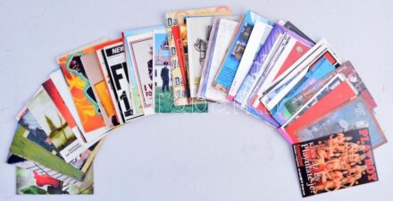 Kb. 100 db MODERN motívum képeslap: reklámok / Cca. 100 modern motive postcards: advertisements