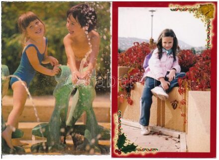 30 db MODERN motívum képeslap: gyerekek / 30 modern motive postcards. children