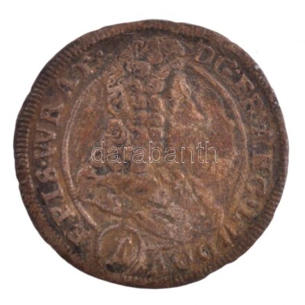 Német Államok / Breslau 1700. 1kr Ag 'Franz Ludwig' T:2- patina German States / Breslau 1700. 1 Kreuzer Ag 'Franz Ludwig' C:VF Krause KM# 192