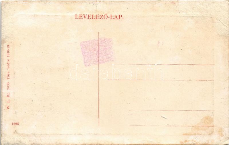 Szamosújvár, Gherla; Fő tér, Sahin Kristóf üzlete, Royal kávéház, templom, létra. W.L. Bp. 7036. / main square, shops, café, church, ladder (r) - Image 2