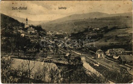 1918 Szentantal, Svaty Anton, Sväty Anton; látkép. Grohmann kiadása / general view (EB)