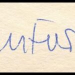 1971 Keresztury Dezső (1904-1996) író, kritikus, egyetemi tanár saját kézzel írt és aláírt gratulációja Marton Endrének, a Nemzeti Színház igazgatói kinevezéséhez, eredeti borítékjában - Image 2