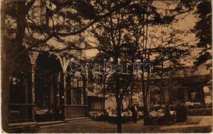 1915 Budapest XI. Kelenföld, Erzsébet királyné sósfürdő vendéglője és kávéháza (EK)