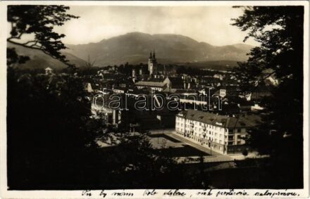 1939 Besztercebánya, Banská Bystrica; látkép / general view (fl)