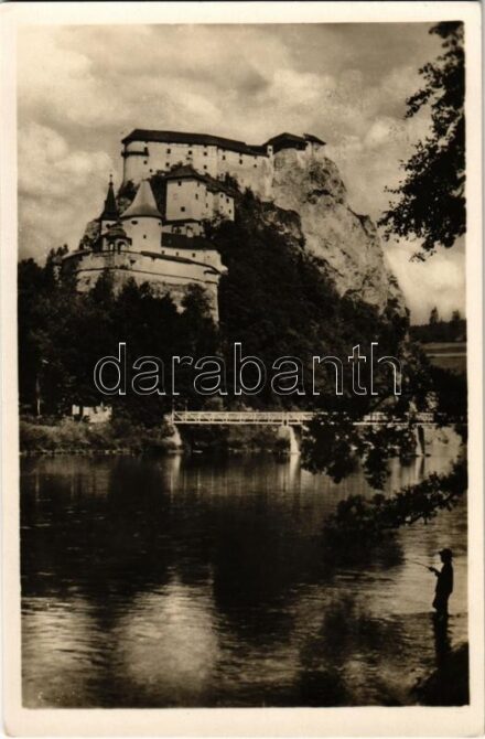 Árvaváralja, Oravsky Podzámok; Árva vára / Oravsky zámok / Burg Orava / castle