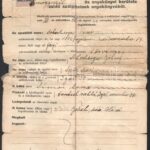 1934-1952 4 db okmány (születési anyakönyv kivonat, névváltoztatási okirat, stb.) - Image 2