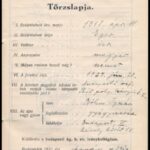 1930 zsidó lány tanulmányi értesítője - Image 3