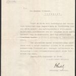 1936 Ankara a Magyar Királyi Követség levele Budapestre