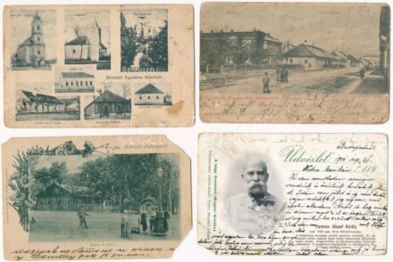 27 db RÉGI történelmi magyar és külföldi város és motívum képeslap vegyes minőségben / 27 pre-1945 Hungarian and other town-view and motive postcards in mixed quality