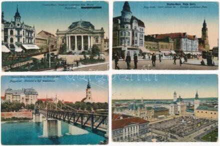 Nagyvárad, Oradea; - 9 db régi képeslap / 9 pre-1945 postcards