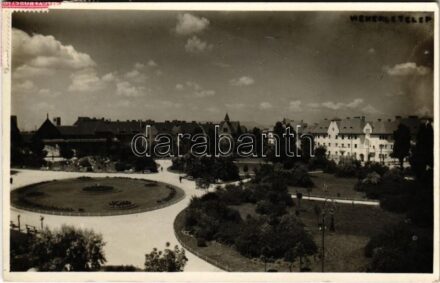 1928 Budapest XIX. Kispest, Wekerletelep, Fő tér. photo