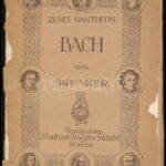 Papp Viktor: Bach. Dohnányi Ernőnek dedikált példány! Bp., 1920. Pantheon. Fűzve, erősen sérült kiadói papírborítóval