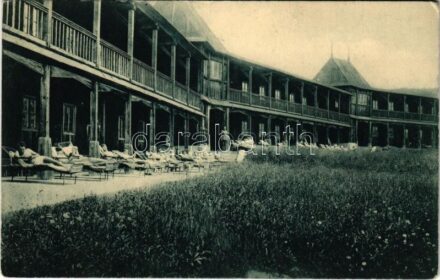 1936 Sternberk, Sternberg; Vojensky lecebny ústav / Czech military sanatorium, spa, sunbathing (EK)