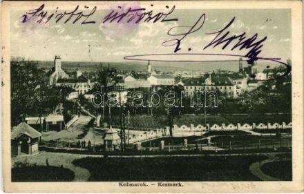 Késmárk, Kezmarok; látkép / general view (EK)