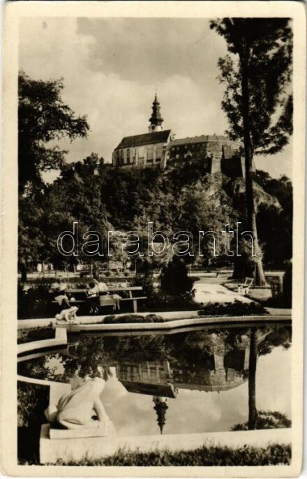 1953 Nyitra, Nitra; Püspöki vár / bishop's castle (fa)