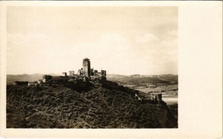 Trencsén, Trencín; vár / Trenciansky hrad / castle. Foto Max Jonák