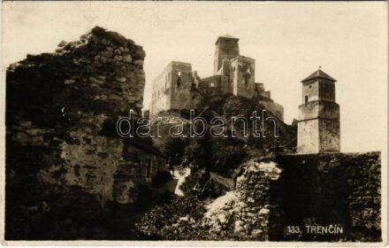 Trencsén, Trencín; vár / Trenciansky hrad / castle