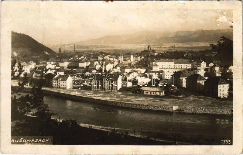 Rózsahegy, Ruzomberok; látkép / general view (felületi sérülés / surface damage)