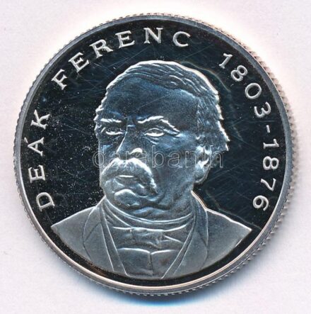 1995. 200Ft Ag 'Deák' T:1- (PP) kis patina, karc Adamo F13.1