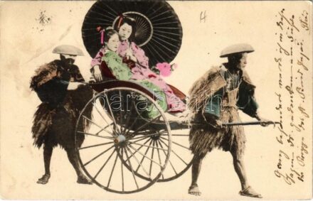 1907 Japanese folklore, rickshaw (EK)