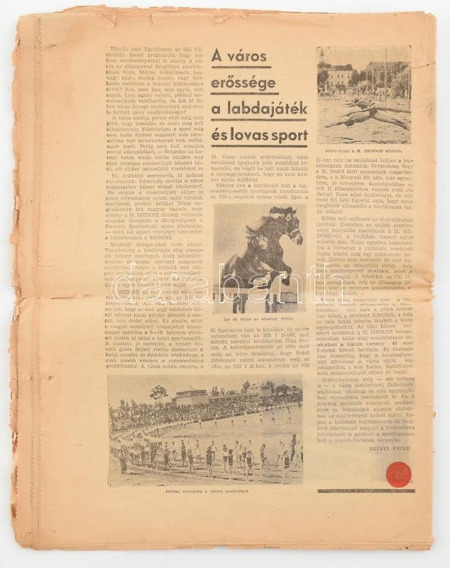 1968 Vásárhelyi Hetek újság 1 db száma - Image 2