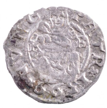 1599K-B Denár Ag 'Rudolf' (0,47g) T:2 kis patina Hungary 1599K-B Denar Ag 'Rudolf' (0,47g) C:XF small patina Huszár: 1059.,Unger II.: 811.a
