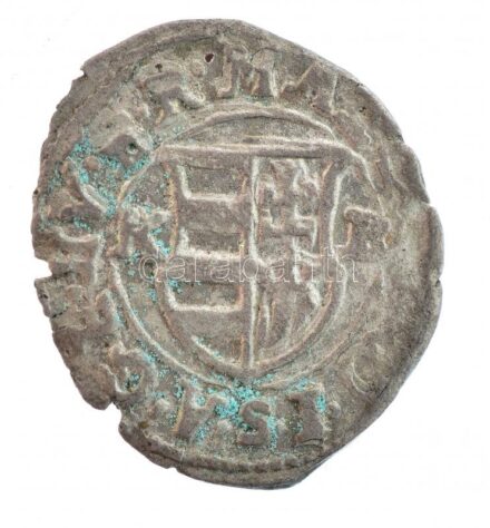 1620K-B Denár Ag 'II. Mátyás' (0,48g) T:2- patina, a perem egy része hiányos Hungary 1620K-B Denar Ag 'Mathias II' (0,48g) C:VF patina, part of the edge is missing Huszár: 1141.,Unger II.: 870