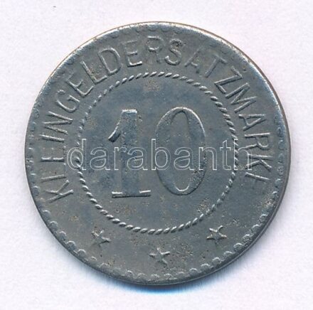 Németország / Weimari Köztársaság / Ziegenhals 1918. 10pf Fe szükségpénz T:3 Germany / Weimar Republic / Ziegenhals 1918. 10 Pfennig Fe necessity money (notgeld) C:F