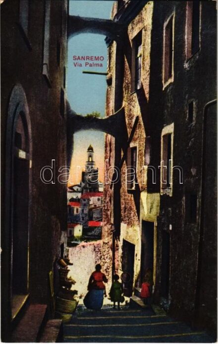 Sanremo, San Remo; Via Palma / street view