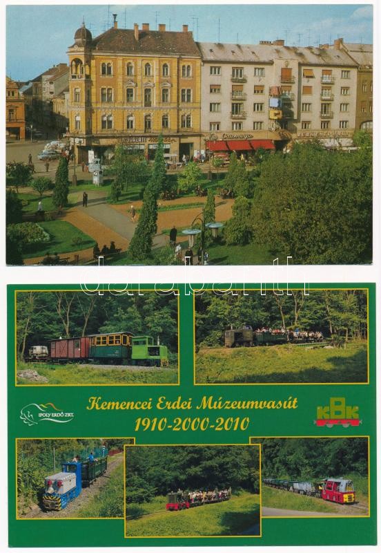 Kb. 50 db MODERN magyar város képeslap / Cca. 50 modern Hungarian town-view postcards - Image 2