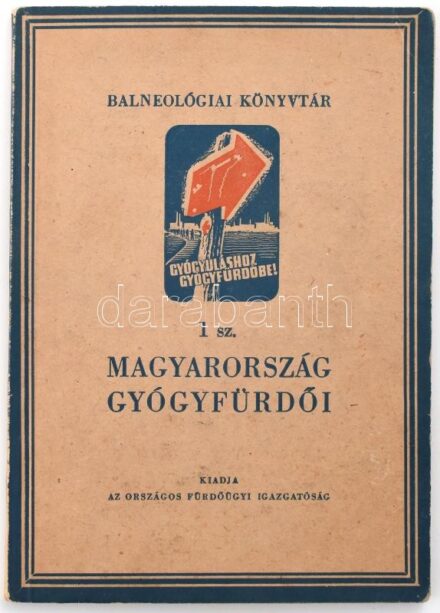 Magyarország gyógyfürdői. Összeáll.: Aujeszky László, Papp Ferenc, Frank Miklós. Balneológiai Könyvtár 1. Bp., 1949, Országos Fürdőügyi Igazgatóság. Kiadói papírkötés.