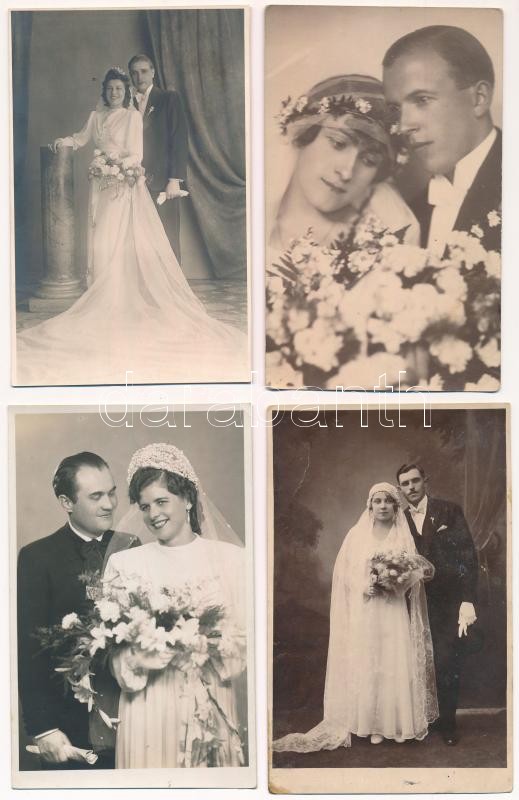 ESKÜVŐK - 8 db főleg modern fotó / WEDDINGS - 8 mostly modern photos